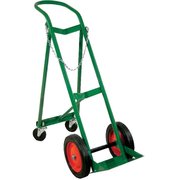 Powerweld Single Cylinder Cart with Rubber Tires and Retractable Wheels CC6114